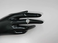 18 karaat witgouden ring met 3,04 crt. diamant - afbeelding 10 van  12