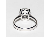 18 karaat witgouden ring met 3,04 crt. diamant - afbeelding 4 van  12