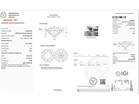 18 karaat witgouden ring met 3,04 crt. diamant - afbeelding 7 van  12