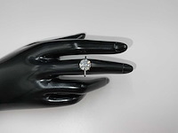 18 karaat witgouden ring met 3,04 crt. diamant - afbeelding 4 van  12