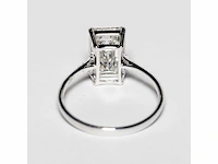 18 karaat witgouden ring met 3,07 crt. diamant. - afbeelding 12 van  18