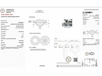 18 karaat witgouden ring met 3,08 crt. diamant - afbeelding 2 van  8