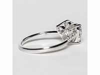 18 karaat witgouden ring met 3,11 crt. diamant - afbeelding 9 van  10