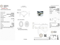 18 karaat witgouden ring met 3,26 crt. diamant - afbeelding 2 van  8