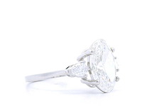 18 karaat witgouden ring met 3,26 crt. diamant - afbeelding 3 van  8