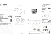 18 karaat witgouden ring met 3,37 crt. diamant - afbeelding 2 van  7