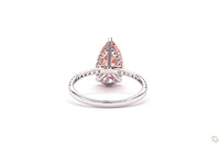18 karaat witgouden ring met 3,37 crt. diamant - afbeelding 5 van  7