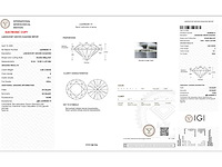 18 karaat witgouden ring met 4,08 crt. diamant. - afbeelding 6 van  13