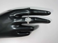 18 karaat witgouden ring met 4,42 crt. diamant - afbeelding 3 van  11