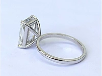 18 karaat witgouden ring met 5,00 crt. diamant - afbeelding 5 van  7