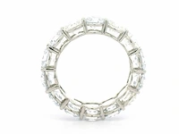 18 karaat witgouden ring met 6,47 crt. diamant - afbeelding 8 van  9