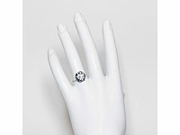 18 karaat witgouden ring met 7,01 crt. diamant - afbeelding 19 van  21