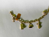 18 karaats geelgouden bedelarmband - afbeelding 2 van  3