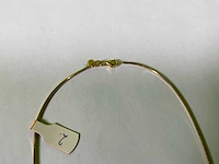 18 karaats geelgouden collier - afbeelding 3 van  3