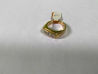 18 karaats geelgouden rijring - afbeelding 1 van  3