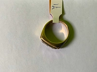 18 karaats geelgouden rijring - afbeelding 3 van  3