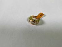 18 karaats geelgouden ring - afbeelding 1 van  4