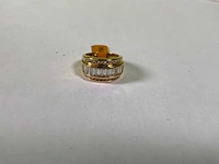 18 karaats geelgouden ring - afbeelding 3 van  4
