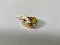 18 karaats geelgouden ring - afbeelding 2 van  4