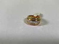 18 karaats geelgouden ring - afbeelding 3 van  4