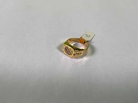 18 karaats geelgouden ring - afbeelding 1 van  4