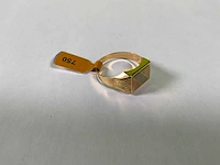 18 karaats geelgouden ring - afbeelding 2 van  4