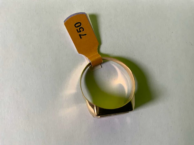 18 karaats geelgouden ring - afbeelding 4 van  4