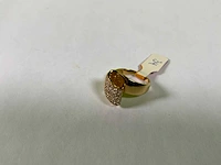 18 karaats geelgouden ring - afbeelding 1 van  3
