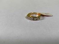 18 karaats geelgouden ring - afbeelding 4 van  4