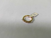 18 karaats geelgouden ring - afbeelding 1 van  3