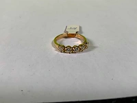 18 karaats geelgouden ring - afbeelding 3 van  3