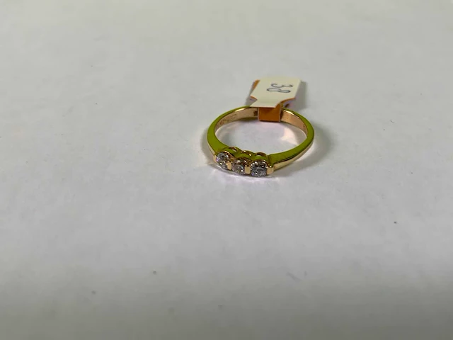 18 karaats geelgouden ring - afbeelding 3 van  3