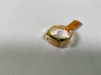 18 karaats geelgouden ring - afbeelding 1 van  4