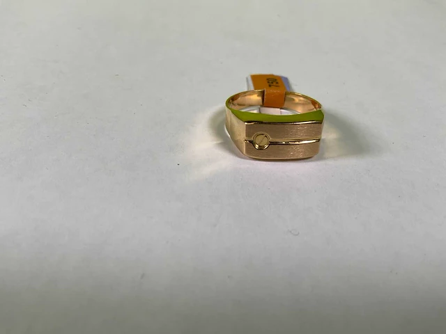 18 karaats geelgouden ring - afbeelding 3 van  4
