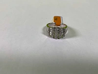 18 karaats witgouden ring - afbeelding 3 van  4