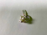 18 karaats witgouden ring - afbeelding 1 van  3