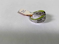 18 karaats witgouden ring - afbeelding 4 van  4