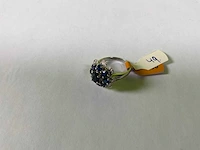 18 karaats witgouden ring - afbeelding 1 van  3