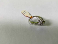 18 karaats witgouden ring - afbeelding 2 van  3