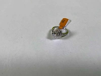 18 karaats witgouden ring - afbeelding 3 van  3