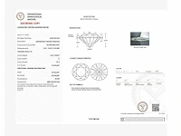 18 krt. geel gouden oorstekers 5,03 crt. diamanten - afbeelding 4 van  4