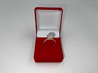 18 krt. geel gouden ring met diamant 4,54 crt. - afbeelding 13 van  17