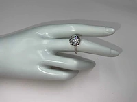 18 krt. geel gouden ring met diamanten 6,00 crt. - afbeelding 6 van  18