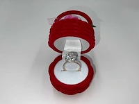 18 krt. geel gouden ring met diamanten 6,00 crt. - afbeelding 1 van  18