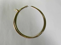 18 krt geelgouden choker ketting