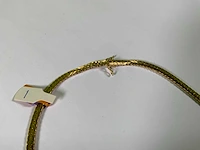 18 krt geelgouden collier ketting - afbeelding 4 van  4