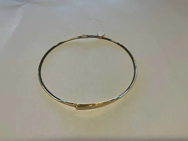18 krt geelgouden ketting - afbeelding 1 van  3