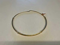 18 krt geelgouden ketting - afbeelding 1 van  3