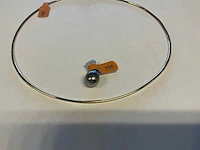 18 krt geelgouden ketting - afbeelding 2 van  3