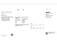 18 krt. geelgouden oorstekers met 2,05 crt. diamant - afbeelding 3 van  7